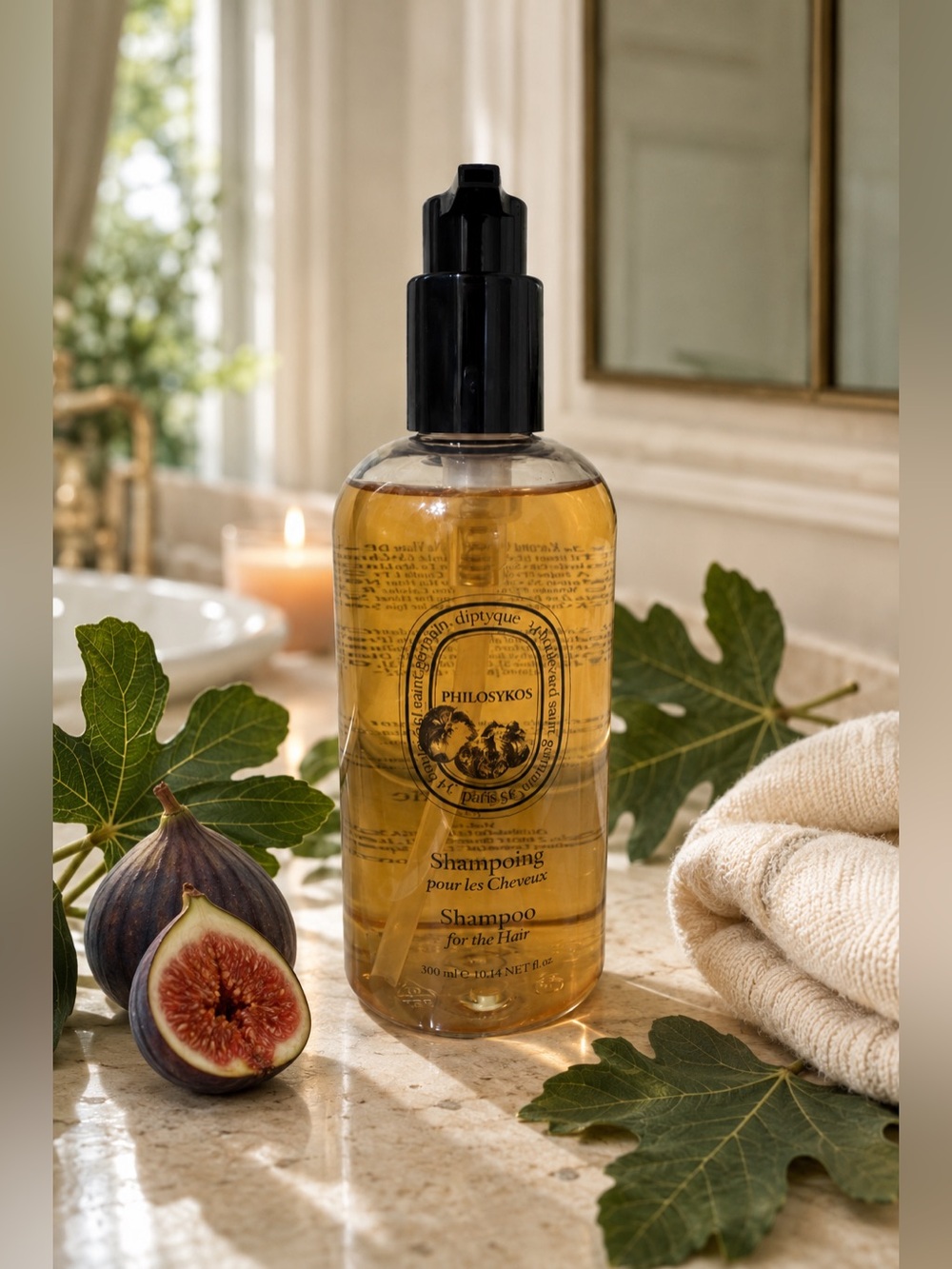 Diptyque Philosykos Shampoo Large Size 300ml Ritz Carlton EXCLUSIVE